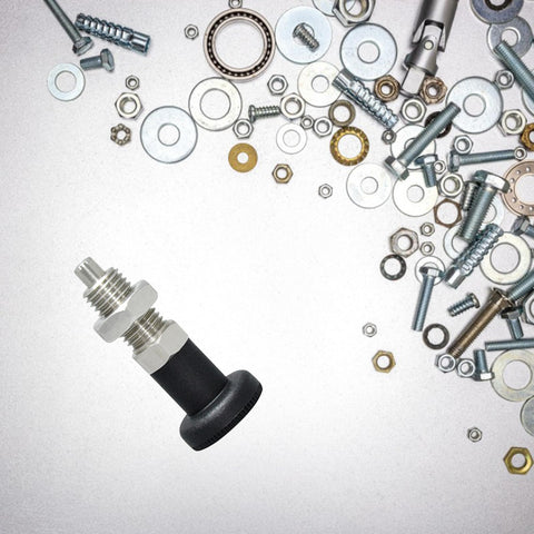 Nose Spring Plunger Set In Four Sizes With Self Locking Knob And Spring Return Indexing For Precision Tooling Pro Grade Heavy Duty