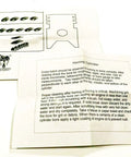 Instruction sheets for Two Sets Piston Rings Replacement Kit for 80mm Bore Small Engines, 1.2mm Ring Thickness, Style B, Bidirectional