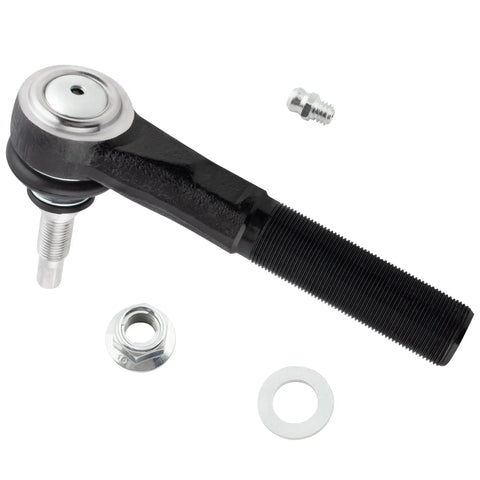 Front Inner And Outer Tie Rod Ends And Drag Links Steering Kit For Jeep Wrangler 2007 Through 2018 JK Models Includes Upper And Lower Outer Tie Rods black steel steering link with hardware