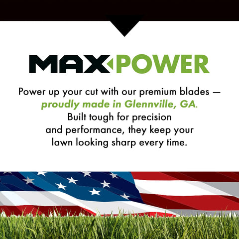 Mulching Blade For 21 Inch Toro Exmark And Lawn Boy Mowers Replaces OEM 108-0954-03 116-4500 133-8182-03 image with text