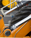 Heavy Duty Excavator Pin Shim Kit Beefed Up With Round Rubber Washers For Boom Bushing Replacement Extend Equipment Life Durable Machinery Pin Shims Easy Installation Fits Excavator Buckets And Boom Pads, close-up on excavator boom pin shim