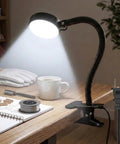 Ultimate 15W LED Clamp Light With Flexible Gooseneck And Strong Clip 6000K Daylight Work Lamp for workbench setup