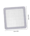 Self Adhesive Window Screen Repair Patches Kit For Holes In Windows And Doors Easy Quick Fix Durable White Patch Repair Kit