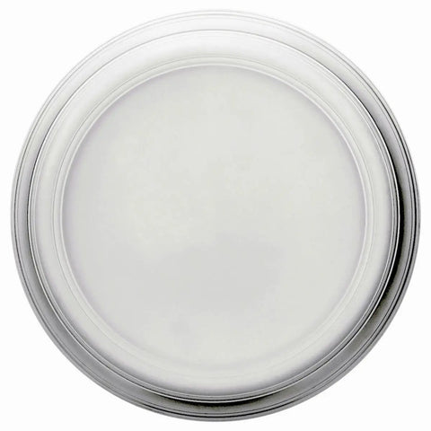 Traditional Smooth Surface Mount Ceiling Dome Urethane Primed and Ready to Paint 37 and Three Eighths Inches Outside Diameter