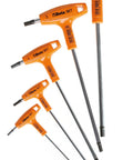 Set Of 5 Metric 2.5mm To 6mm T Handle Hex Keys Allen Wrenches For Tight Spaces And High Torque Dual Tip Ergonomic Handle