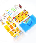 Electromagnetic Circuit Learning Kit For Curious Teens A Hands On Physics Lab With 68 Experiments And Storage Box Magnetic Field Explorations