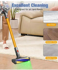 Soft Roller Laser Brush Head For V12 Detect Slim And V10 Slim Green LED Light Motorhead Replacement Attachment For Hard Floors cleaning