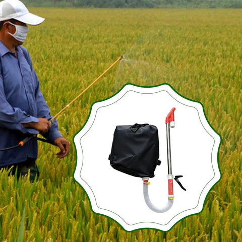 Backpack Spreader Manual Sprayer With Large Fertilizer Bag For Easy Fertilizing Of Corn Fruit Trees And Vegetables on farmer