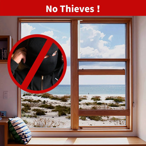 Adjustable Steel Window Security Bars Inside Mount For Sliding And Vertical Windows That Keep Bad Guys Out installed view