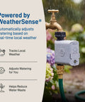 Smart Hose Timer With Wi Fi Hub For Lawn And Garden, App Controlled Outdoor Irrigation System, One Outlet in action