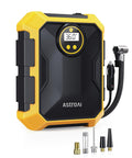 12V DC Portable Tire Inflator With LED Light And Digital Gauge, 25 Liters Per Minute Fast Air Pump with accessories