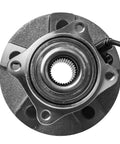 Top view of Rear Wheel Hub And Bearing Assembly For 2005 2006 Equinox 2006 Torrent 2002 2007 Saturn Vue 5 Lug Hub With ABS 4 Wheel ABS Models Only AUQDD 512229 Maintenance Free And Easy To Install Plug In And Go