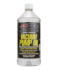 Heavy Duty Synthetic Vacuum Pump Oil Built For Hvac Crews Demanding Zero Mist Features A Low Volatility Formula That Slashes Friction Safeguards Compressors And Keeps Your Setup Shooting Straight Daily in a clear bottle.