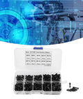 High Quality 300 Piece M3 Bolts And Nuts Set Featuring Black Button Head Hex Socket Screws Durable Machine Fastener Assortment Kit For Home Repair Projects With Organized Storage Box Heavy Duty Hardware Solutions Gets The Job Done Right Great Value Today, black M3 screws and nuts in storage box