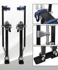 Height Adjustable Drywall Stilts You Can Rely On 24 to 40 Inch Aluminum Lifts for Painting Finishing Pruning Branches Cleaning