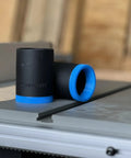 One Seven Eight Inch Hose Adapter For Two And One Quarter Inch Table Saw Dust Ports With Quick Twist Lock on table saw.