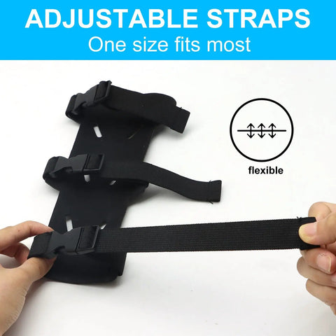 Adjustable Archery Arm Guard Bracer For Unisex Archers Lightweight Forearm Protector with flexible adjustable straps