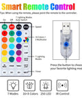 Remote control for 16 Color Changing Curtain Lights With 250 LEDs, 9.8 By 8.8 Feet Fairy String Lights, USB powered.
