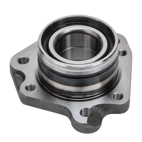 Front view of Rear Wheel Bearing Modules Kit For Honda CR V 1997 1998 1999 2000 2001 Includes 2 Rear Wheel Bearing Modules Assembly