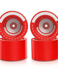 90mm 78A Red Electric Skateboard Wheels For Longboards And Cruisers, Smooth Glide, Durable PU visible in the image