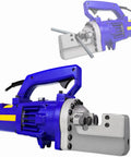 1700W Electric Hydraulic Rebar Cutter Portable Steel Bar Cutting Tool with adjustable bolt and alloy blades for efficient cutting.