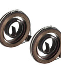 Two Pack Drill Press Return Spring Set For Bench Drills Quill Feed Coil Spring Assembly Replacement Part Compatible With Most Drill Presses