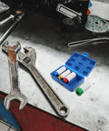 Ditch The Guesswork With These 4pc Drive Lug Nut Sockets That Protect Your Rims Like A Boss. Colorcoded set in blue case