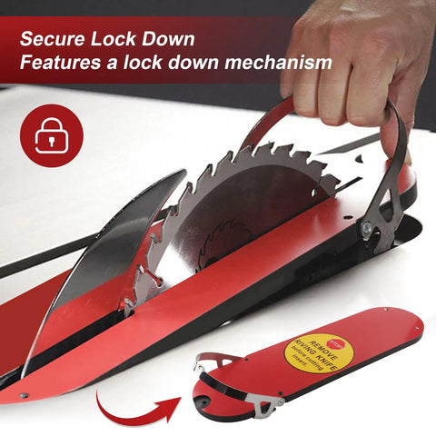 Dado Lock Down Insert Replacement Zero Clearance For Table Saws With 8 Inch Dado Sets Fits Cast Iron Saws Not For JSS Models