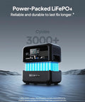 AC70 Portable Power Station 768Wh Solar Generator With Dual 1000W AC Outlets And 2000W Peak Power LiFePO4 Battery illustration