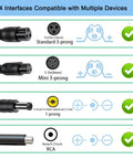 42V 2A Electric Scooter Charger For 36V Lithium Batteries 4 Plug Hoverboard Cord Universal Power Adapter plug types