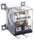 Heavy Duty 12V DC Relay Pack of 2 With 8 Pin Coil, 30A DPDT, 2NO and 2NC Contacts, Flame Retardant Housing for power switching