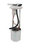 Heavy Duty Fuel Pump Module With Guide Rod Alignment And Jet Pump Reservoir For Fast Drop Install Without Fuel Level Sensor, showing design and fittings.