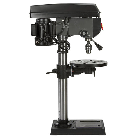 Side view of 13 In Benchtop Drill Press With 3/4 HP 120V 5/8 In Chuck 1 In Drilling Capacity 16 Speeds From 220 To 3,300 RPM A Real Workhorse
