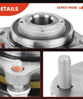 Close-up images of Front Wheel Bearing And Hub Assembly With 6 Lug For Toyota Tacoma 2005 To 2023 4Runner 2003 To 2023 FJ Cruiser