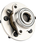 Close-up of Front Wheel Bearing And Hub Assembly For 2002 Through 2008 Dodge Ram 1500 With ABS 5 Lug 2 Pieces Premium Replacement 515072