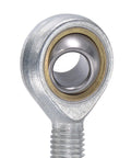 Two Pack Spherical Rod End Bearings 12mm Bore M12x1.75 Left Hand Male Thread Connector Self Lubricated Joint Built For Hydraulic Cylinders And Heavy Machinery SA12TK POSA12, close-up