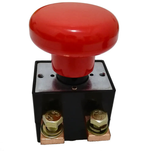 Zdk31-250 Direct Current Power Supply Switch for 220V 250A Electric Forklifts with red emergency button and heavy duty connectors.
