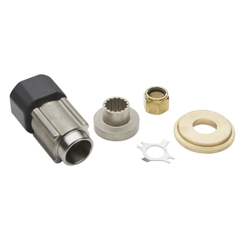 Flo-Torq SSR Solid Propeller Hub Kit For Mercury FourStroke Outboards 40-350 HP With 1 Inch Prop Shaft Reduces Shifting And Propeller Rattle For Quieter Smoother Power Delivery