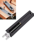 Beefy Woodworking Bench Tail Vise With Aluminum Alloy Body Smooth Handwheel Stable End Fixture For Drilling Gluing