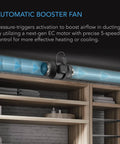 4 Inch Auto Duct Booster Fan With Differential Pressure Switch For Industrial HVAC Ducting And Ventilation Exhaust Systems