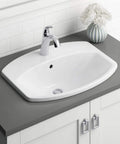 Alteo Single Handle Bathroom Sink Faucet For Single Hole Or Centerset Install, Includes Metal Drain, Polished Chrome Finish