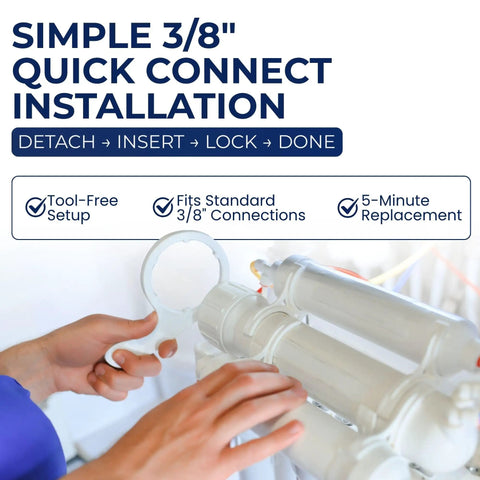 All In One RO Pre And Post Filter Set With Membrane For TFC 25D 4 And 435 Delivers Clean Tasting Water At Home installation
