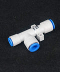 ZH13DS-08-10-10 NoNonsense Quick Connector Pneumatic Air Exhaust Vacuum Ejector, body ported type without silencer, side view