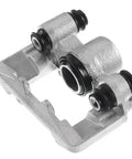 Upgrade Your Daily Driver With These Real Deal Rear Disc Brake Calipers For Toyota Corolla Celica Matrix And Pontiac Vibe 2000 2007, silver side view.