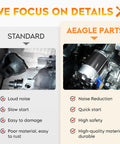 Starter Motor Replacement For Avalon Camry Sienna RAV4 Solara ES300 RX300 3.0L 2.2L 2.4L Engines, Fits 1998-2005 Models, Easy Install