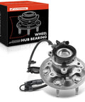 Front Left Wheel Bearing And Hub Assembly With ABS And 6-Lug Fit For Chevy Colorado 2004-2008, GMC Canyon 2004-2008, Isuzu I-280 2006
