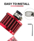 Air Filter Breather Valve Cover For Predator 212cc And 196cc Engines Fits Coleman CT200U BT200X with installation tools shown