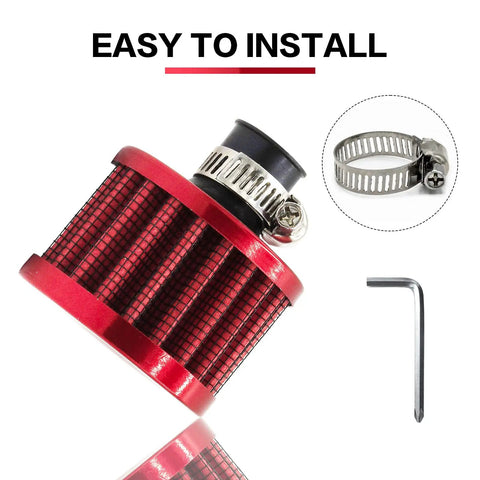 Air Filter Breather Valve Cover For Predator 212cc And 196cc Engines Fits Coleman CT200U BT200X with installation tools shown