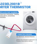Dryer Thermistor Assembly For LG And Kenmore Dryers Easy Install Replacement Sensor Replaces 6323EL2001H AP4441539