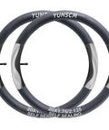 Self Sealing Bike Inner Tubes 20x1.75 to 2.125 AV32mm With Schrader Valve Puncture-Resistant 2 Pack Ride-Ready Fits 20x1.75 1.95 2.0 2.10 2.125 Tires Easy Install Durable Bicycle Tube displayed overlapping viewed from side